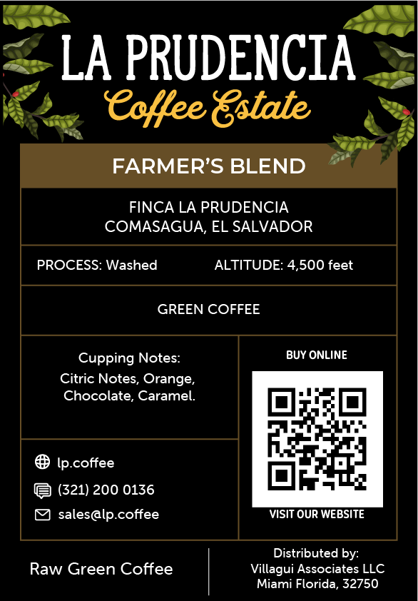 Farmer's Blend Coffee | Green Coffee